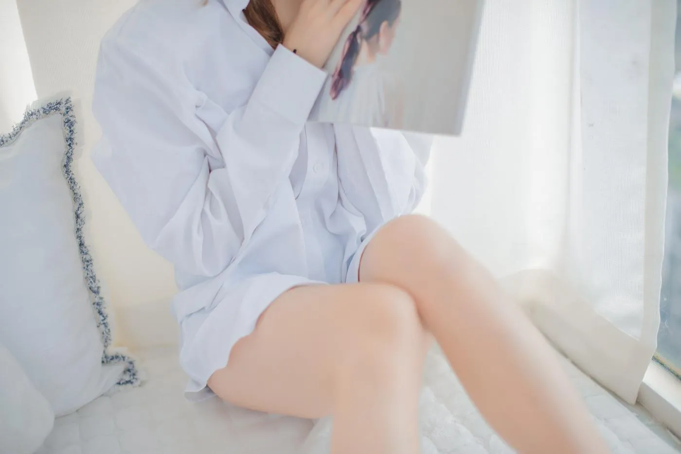 绮太郎_Kitaro – NO.27 白衬衫 [47P]插图6
